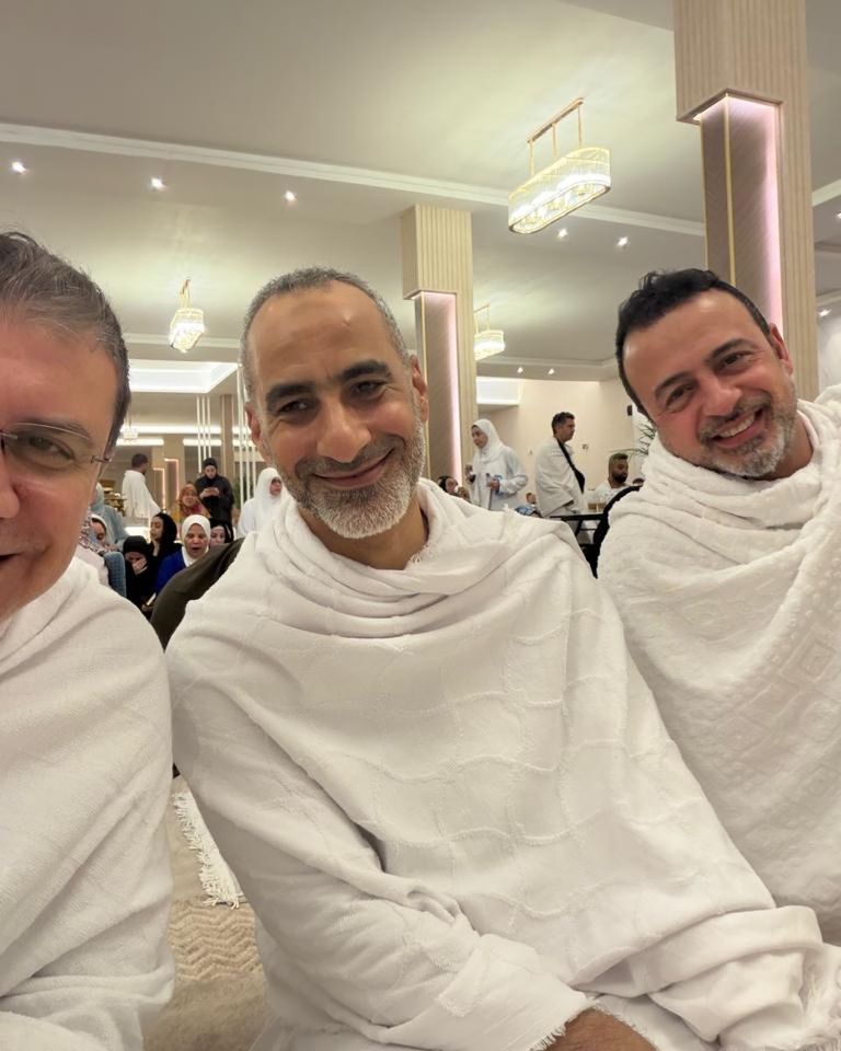 مشاهير الفن والإعلام في الحج 2026.. ظهور لافت لأحمد حاتم ومحمد رمضان (صور) - صورة 2