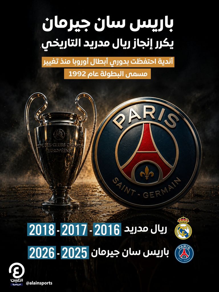 باريس سان جيرمان يكرر إنجاز ريال مدريد التاريخي - صورة 1