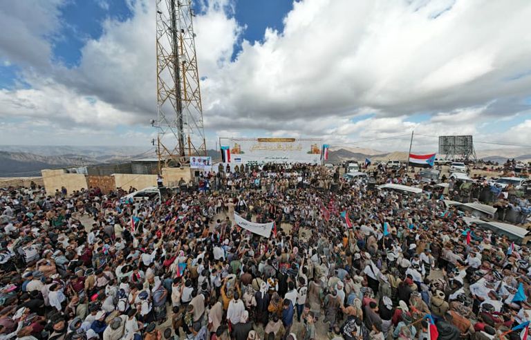 مهرجان القارة التراثي مهرجان القارة التراثي في يافع يعزز التلاحم الاجتماعي ويحيي الموروث الحميري - صورة 1
