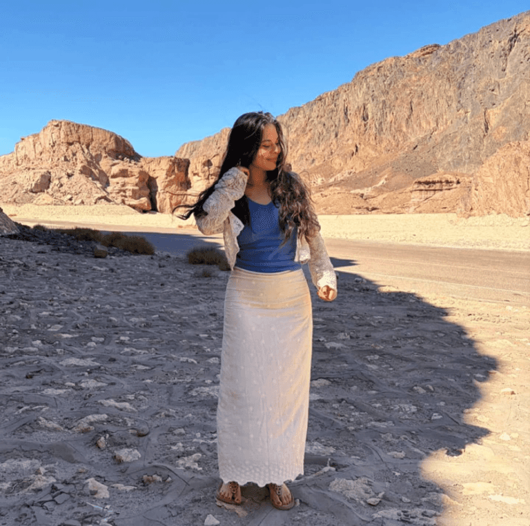 بعد إعلان ارتباطهما.. أحدث ظهور لحبيبة أحمد الفيشاوي «كاميلا» - صورة 1