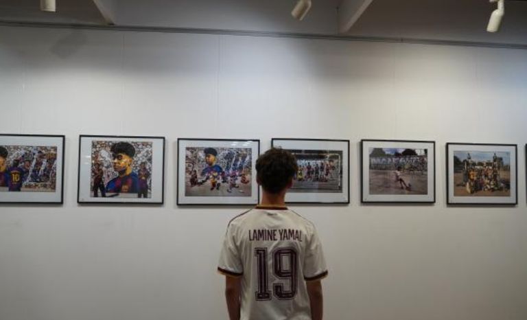 معرض صور لامين يامال قبل انطلاق كأس العالم 2026.. افتتاح معرض للامين يامال في إسبانيا - صورة 1
