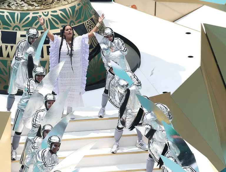 بريق النجمات يخطف الأنظار في افتتاح كأس العالم 2026 - صورة 3