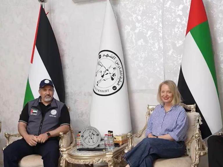 المستشفى الميداني الإماراتي في غزة يستقبل وفدا أمميا - صورة 1
