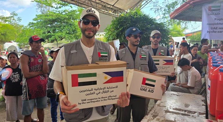 الإمارات تواصل دعم متضرري زلزال الفلبين ضمن استجابة إنسانية عاجلة - صورة 2
