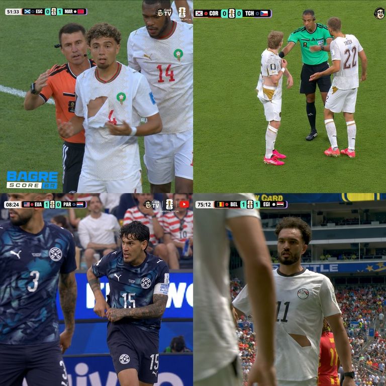القمصان الممزقة في كأس العالم تضررت منها مصر والمغرب.. سر القمصان الممزقة في كأس العالم 2026 - صورة 1