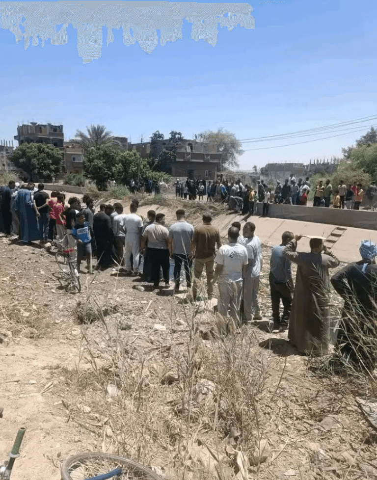 مصر.. مصرع 8 أطفال في انقلاب &laquo;تروسيكل&raquo; داخل مصرف مائي - صورة 1