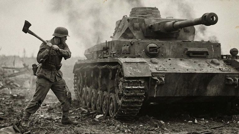 طباخ في مواجهة دبابة.. خدعة أسقطت «وحشا نازيا» بالحرب العالمية - صورة 1