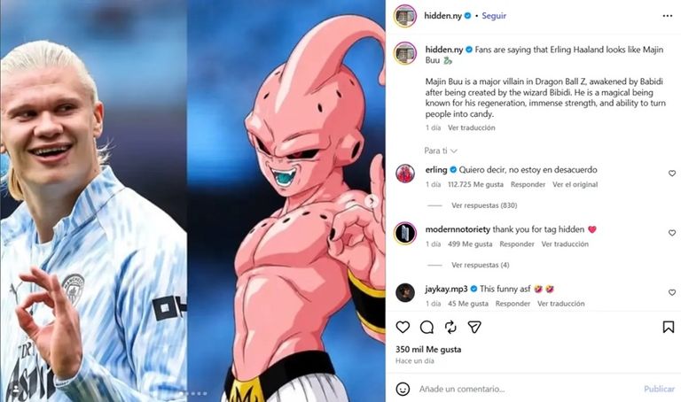 هالاند يرد على تشبيهه بشخصية الوحش &laquo;بو&raquo; الكارتونية - صورة 1