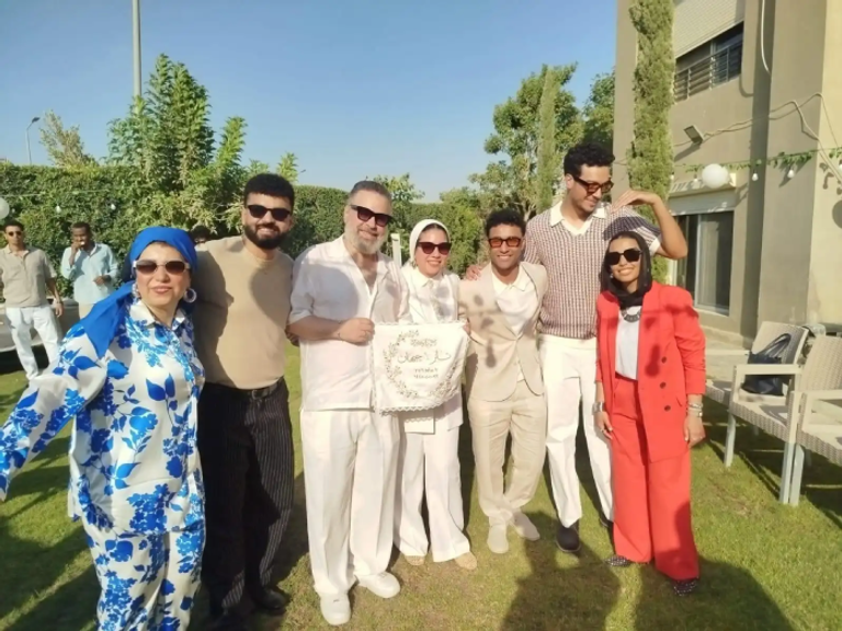 الفنان صبحي خليل يحتفل بعقد قران ابنته جيهان على المخرج ثائر الصيرفي (صور) - صورة 1