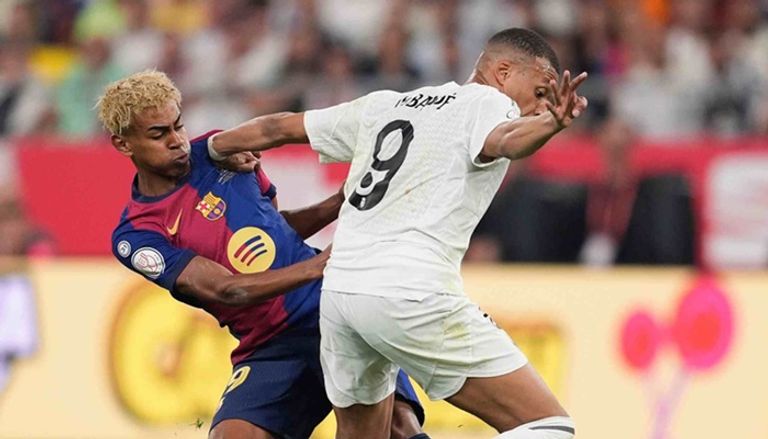 8-2.. كيليان مبابي في مهمة تقليص الفجوة ضد لامين يامال - صورة 1