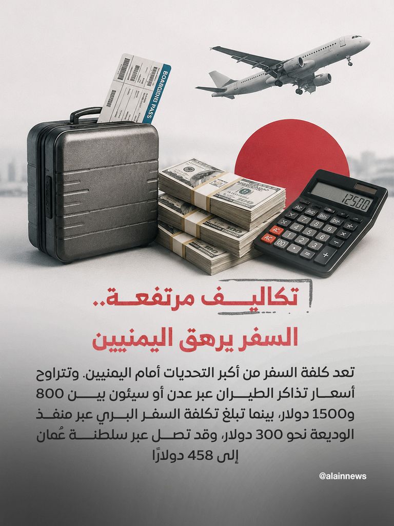 في ظل أزمة &laquo;مطار صنعاء&raquo;.. خريطة بدائل السفر المتاحة أمام اليمنيين - صورة 8