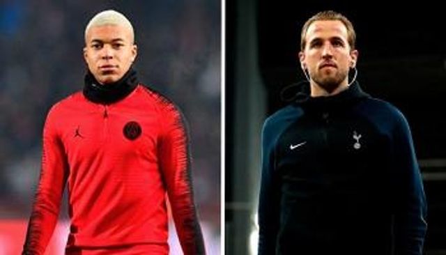 كيليان مبابي وهاري كين