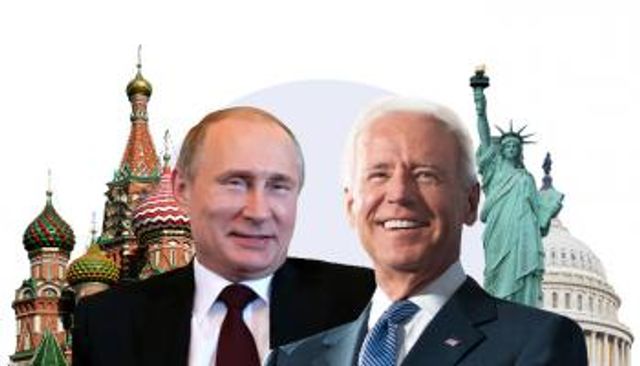 الرئيسان الأمريكي جو بايدن والروسي فلاديمير بوتين