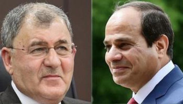 الرئيسان المصري والعراقي