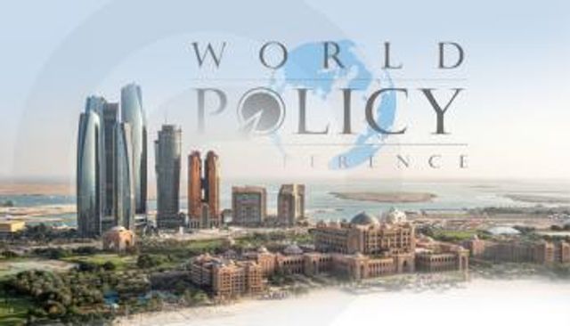 مؤتمر السياسات العالمي في أبوظبي نحو عالم أكثر انفتاحاً وازدهاراً