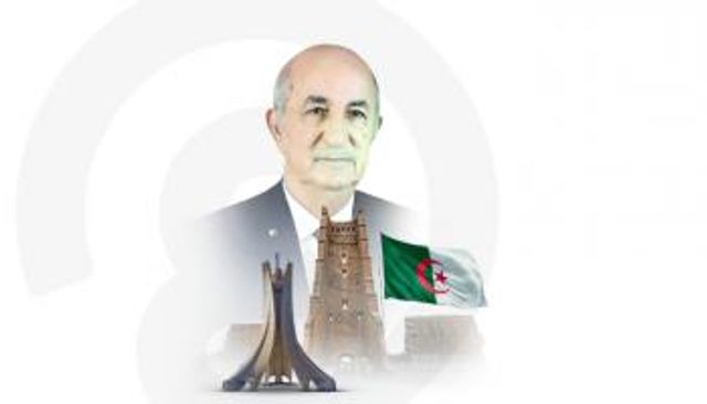 الرئيس الجزائري عبد المجيد تبون