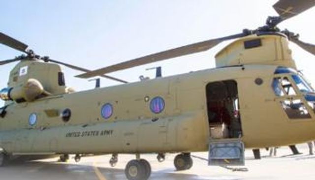 مروحية أمريكية أسطورية في طريقها إلى مصر