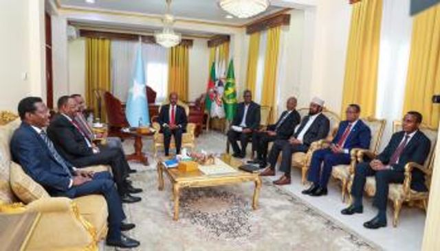 جانب من اجتماع المجلس التشاوري في الصومال