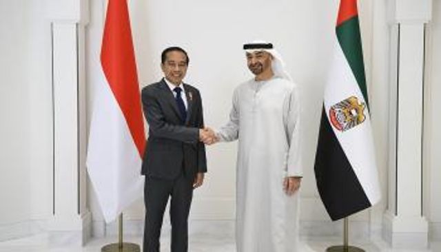 الشيخ محمد بن زايد آل نهيان وجوكو ويدودو