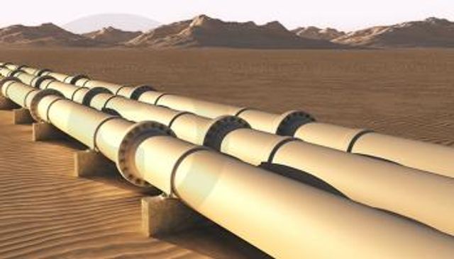  توقيع اتفاق خط غاز الصحراء