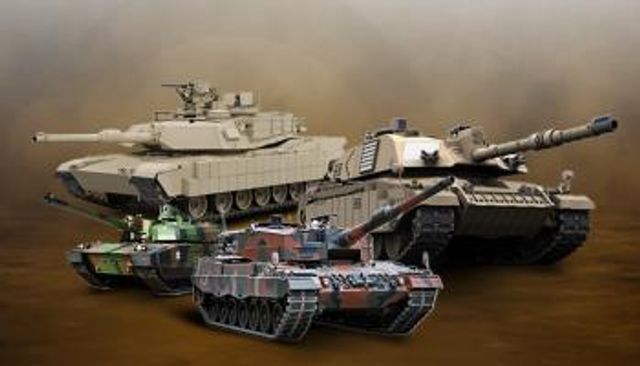 دبابات عسكرية