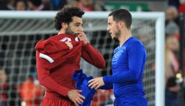 محمد صلاح وإيدين هازارد