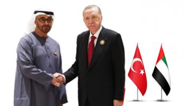 الشيخ محمد بن زايد آل نهيان والرئيس التركي أردوغان