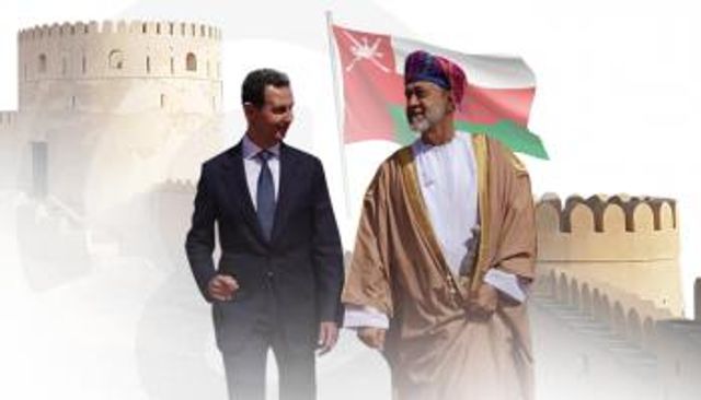  لقاء الرئيس السوري وسلطان عمان