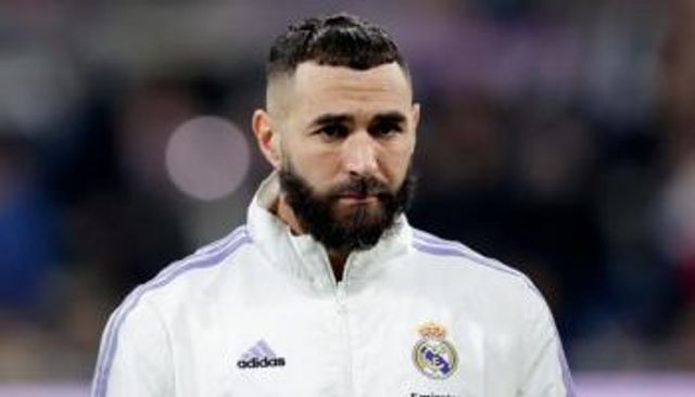 كريم بنزيما مهاجم ريال مدريد 