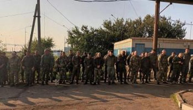 مجموعة من جنود فاغنر الروسية