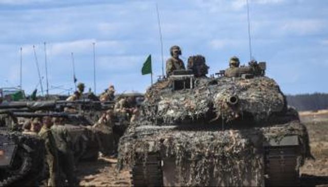 جانب من تدريبات عسكرية للناتو