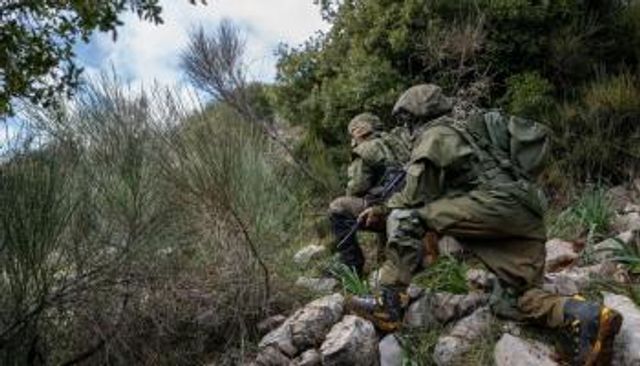 جنود على الحدود الإسرائيلية