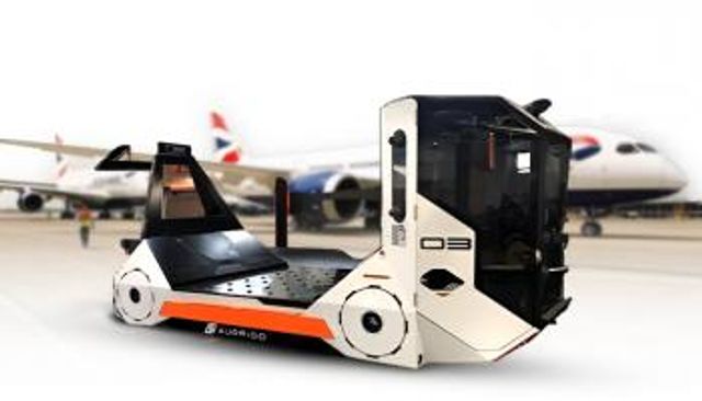 مركبات ذاتية القيادة تنقل حاويات الأمتعة