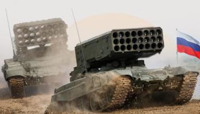 راجمة صواريخ توس-1 (المعروفة باسم الشمس الحارقة) 