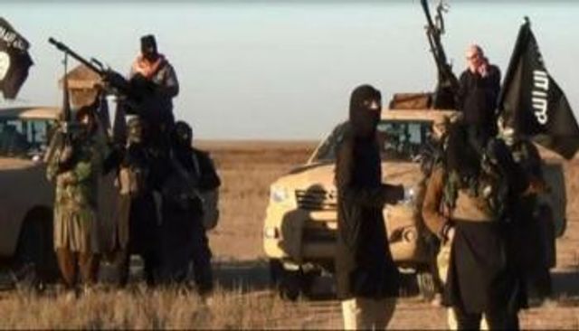 عناصر من تنظيم داعش الإرهابي