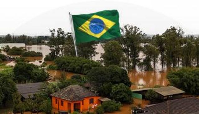 فيضانات جماعية تجتاح ولاية ريو غراندي دو سول جنوب البرازيل