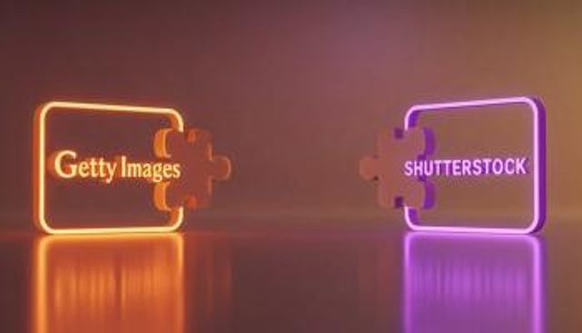 شعارا شركتي Getty Images وShutterstock