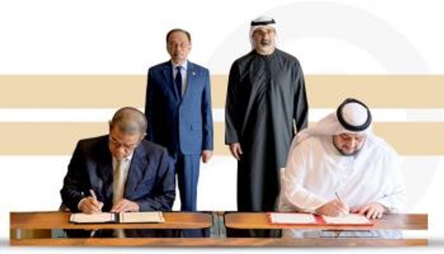 جانب من مراسم توقيع اتفاقية التعاون