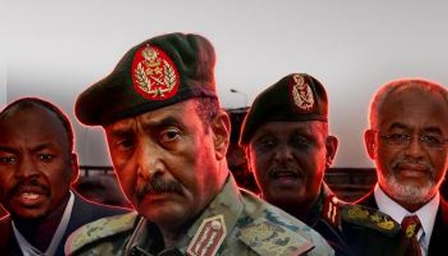 عبدالفتاح البرهان ومن يدعمونه