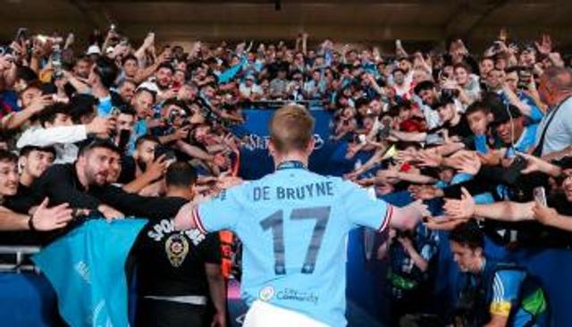 كيفن دي بروين نجم مانشستر سيتي