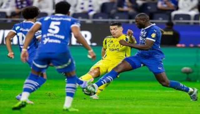 الهلال ضد النصر - الدوري السعودي