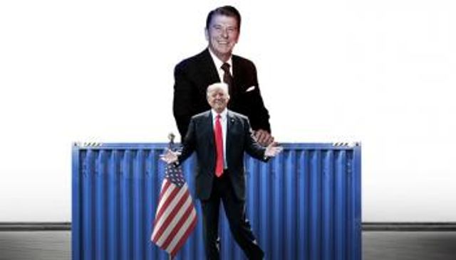 دونالد ترامب ورونالد ريغان