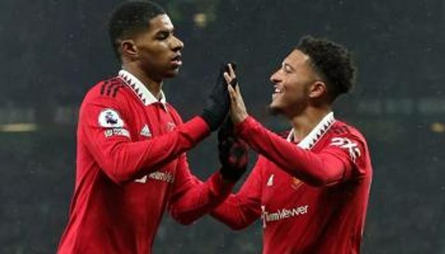 ماركوس راشفورد وجادون سانشو