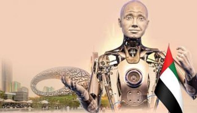 روبوت أميكا يتألق في دبي
