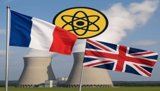 بريطانيا وفرنسا يدعمان مشاريع للطاقة النووية (مولدة بتقنية AI)
