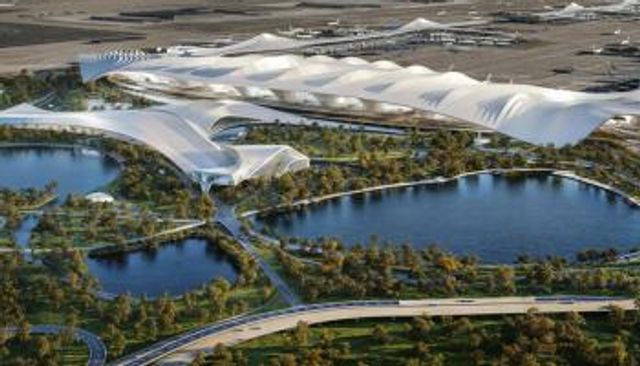 مطار آل مكتوم الدولي بوابة دبي المستقبلية للطيران