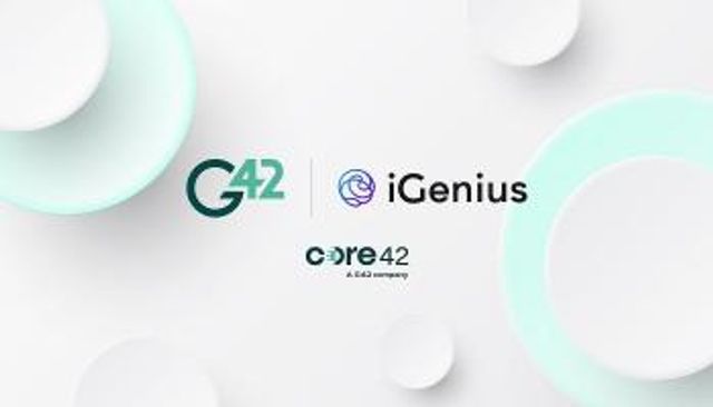 شعار شركات «G42» و«iGenius» و«Core42»