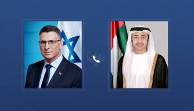 الشيخ عبدالله بن زايد آل نهيان نائب رئيس مجلس الوزراء وزير الخارجية ووزير خارجية إسرائيل