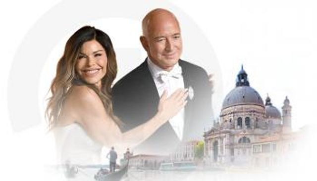 زفاف الملياردير جيف بيزوس والإعلامية لورين سانشيز