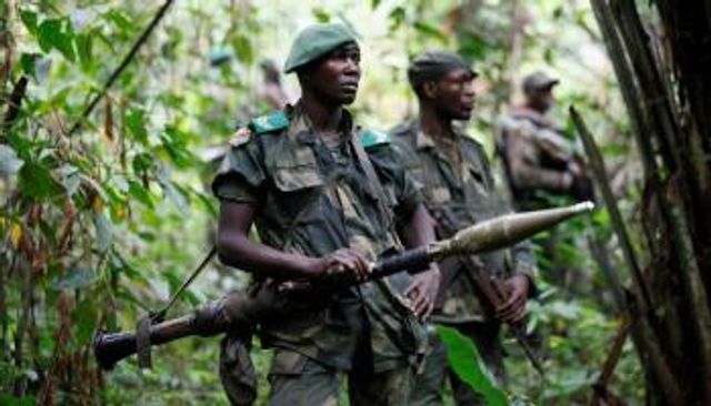 عناصر من الجيش الكونغولي